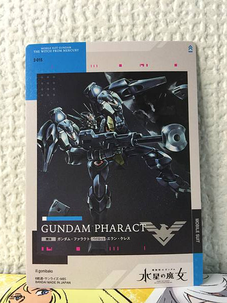 GUNDAM PHARACT 2-015 GUNDAM CARD COLLECTION Witch from Mercury