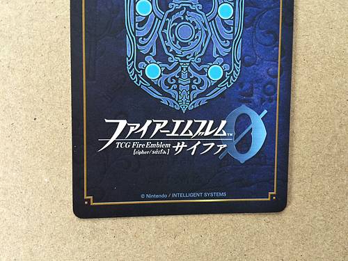 Catria B15-020R (+) Fire Emblem 0 Cipher Mystery of FE Signned Card