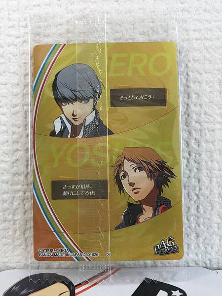 HERO Yosuke Hanamura 08 Persona 4 Golden Wafer2 Card P4R