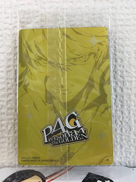 HERO Yu Narukami 29 Persona 4 Golden Wafer2 Card P4G