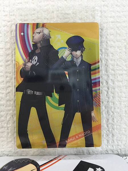 Kanji Tatsumi Naoto Shirogane 11 Persona 4 Golden Wafer2 Card P4G