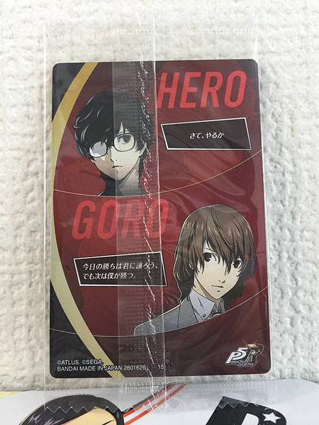 HERO Ren Amamiya Goro Akechi 15 Persona 5 Royal Wafer2 Card P5R