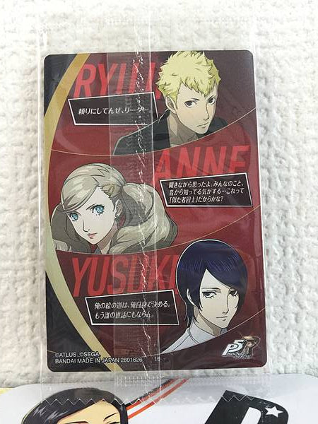 Ryuji Sakamoto Ann Takamaki Yusuke Kitagawa 16 Persona 5 Royal Wafer2 Card P5R