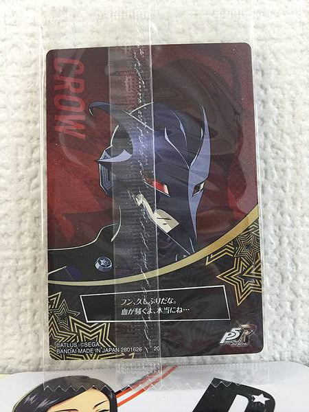 CROW Goro Akechi 20 Persona 5 Royal Wafer2 Card P5R