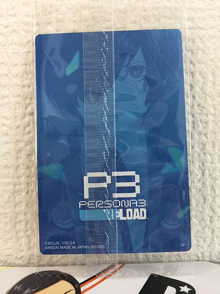 HERO Makoto Yuki 28 Persona 3 Reload Wafer2 Card P3R