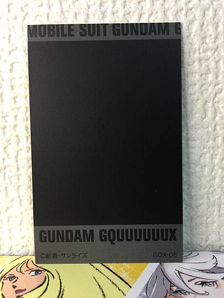 gMS-Ω GQuuuuuuX 08 Character Portrait Card Gundam GQuuuuuuX