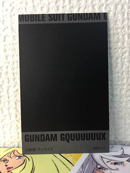gMS-α RED GUNDAM 11 Character Portrait Card Gundam GQuuuuuuX