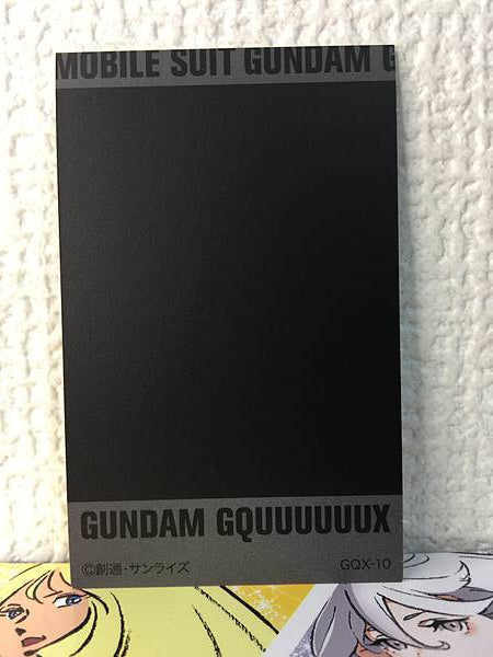 AMATE YUZURIHA(MACHU) 10 Character Portrait Card Gundam GQuuuuuuX