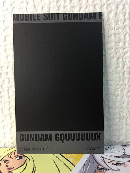 gMS-Ω 21 Character Portrait Card Gundam GQuuuuuuX