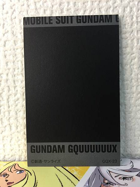 WHITE GUNDAM 23 Character Portrait Card Gundam GQuuuuuuX