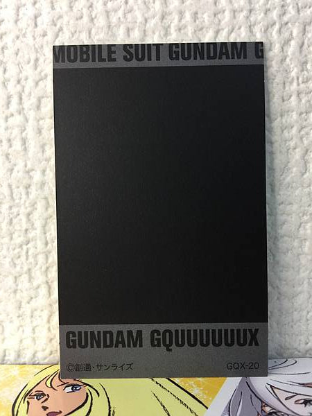 MACHU/NYAAN 20 Character Portrait Card Gundam GQuuuuuuX