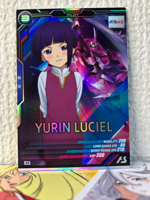 YURIN LUCIEL FQB04-023 M Gundam Arsenal Base Card Age