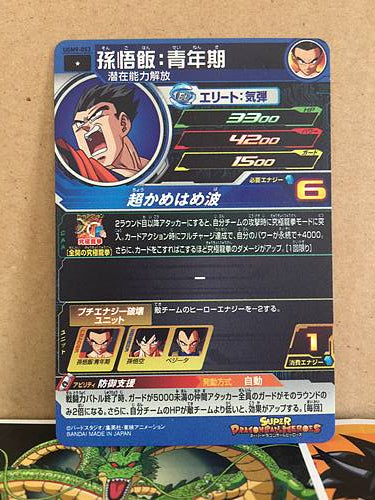 Son Gohan UGM9-053 Super Dragon Ball Heroes Mint Card SDBH