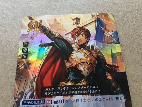Leif B10-002R Fire Emblem 0 Cipher Mint FE Booster 10 Thracia 776 Heroes