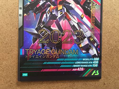TRYAGE GUNDAM PR-137 Gundam Arsenal Base Promotional Card