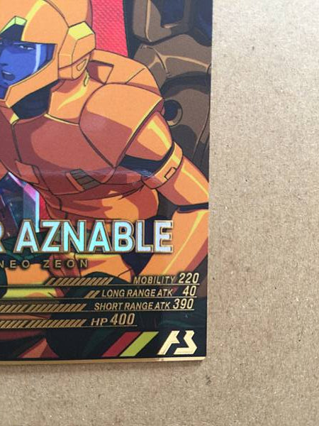 CHAR AZNABLE UT06-047 P Gundam Arsenal Base Card