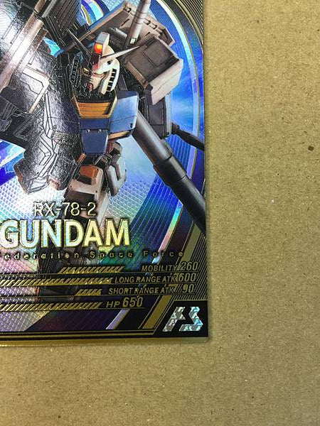 RX78-2 GUNDAM FQ05-002 U Gundam Arsenal Base Card