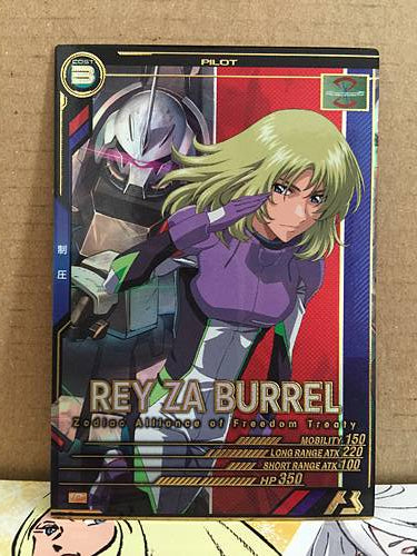 REY ZA BURREL LX04-094 Gundam Arsenal Base Card