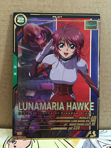 LUNAMARIA HAWKE LX04-096 Gundam Arsenal Base Card SEED Destiny.