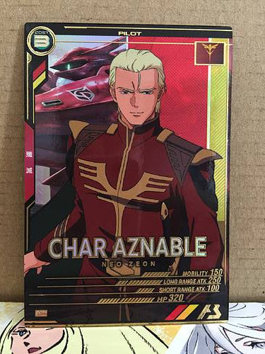 CHAR AZNABLE LX04-086 Gundam Arsenal Base Card