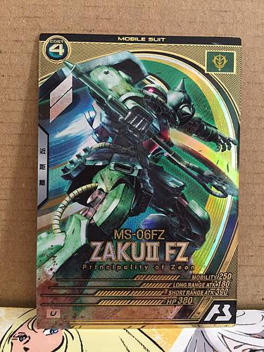 ZAKU II FZ LX04-006 Gundam Arsenal Base Card