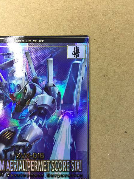 GUNDAM AERIAL FQ05-028 P Gundam Arsenal Base Card Witch from Mercury