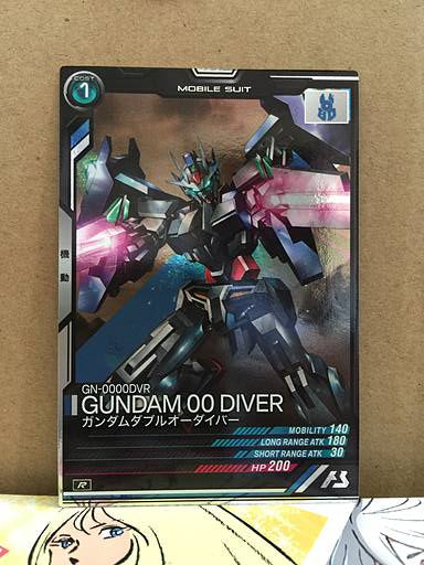GUNDAM 00 DIVER GN-0000DVR LX03-055  R Gundam Arsenal Base Card