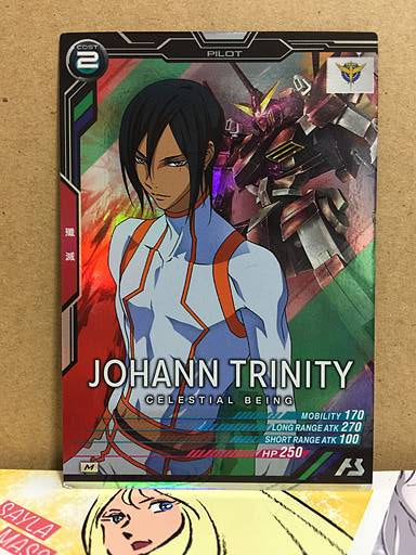 JOHANN TRINITY LX03-086  M Gundam Arsenal Base Card