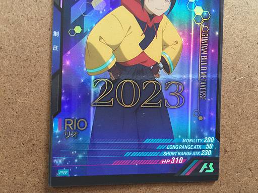 Rio Hojo PR-149 Gundam Arsenal Base Card Build Metaverse