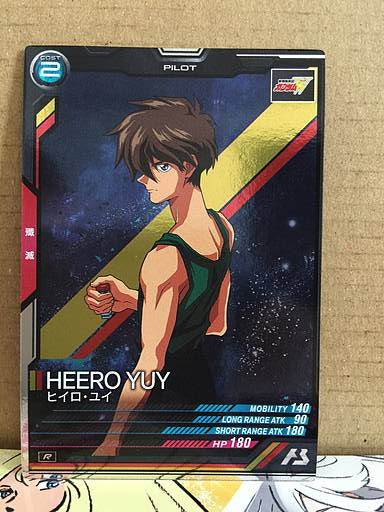 HEERO YUY UT02-057 Gundam Arsenal Base Card