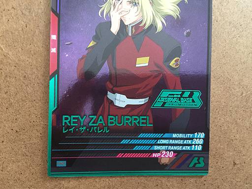 REY ZA BURREL PR-193 Parallel Gundam Arsenal Base Card
