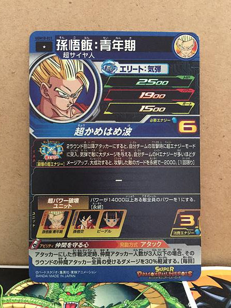 Son Gohan UGM10-031 C Super Dragon Ball Heroes Mint Card SDBH