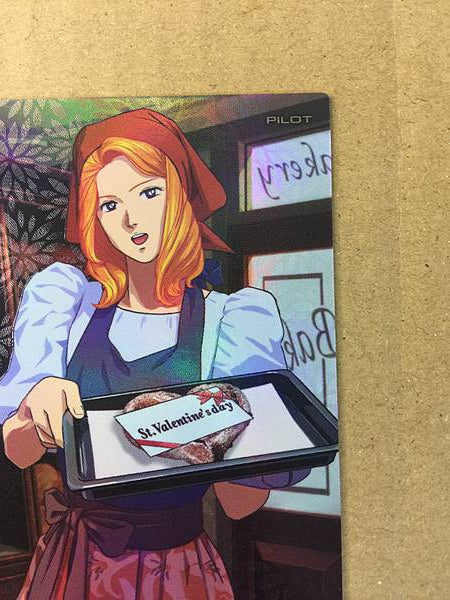 Tarjeta base del Arsenal de Gundam PR-295 de BERAH RONAH F91 de Cecily Fairchild