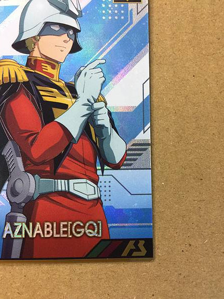 CHAR AZNABLE BP02-017 P Tarjeta base de Gundam Arsenal GQuuuuuuX