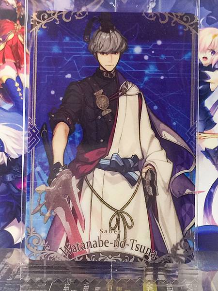 Watanabe-no-Tsuna Saber Fate Grand Order FGO Wafer Card vol.14 N01