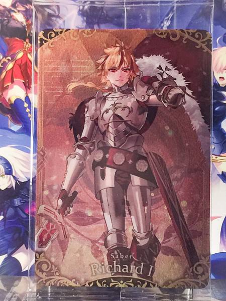 Richard I Saber Fate Grand Order FGO Wafer Card vol.14 R 11
