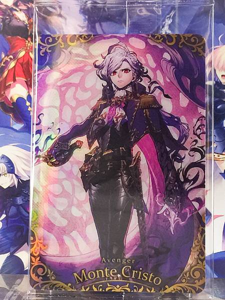 Monte Cristo Avenger Fate Grand Order FGO Wafer Card vol.14 SR27