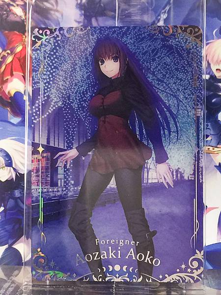 Aozaki Aoko Foreigner Fate Grand Order FGO Wafer Card vol.14 TM 25