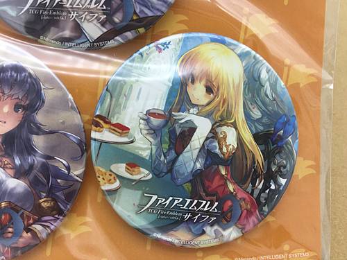 Sigurd Deirdre Lachesis Fire Emblem 0 Cipher Badge FE Holy War C89