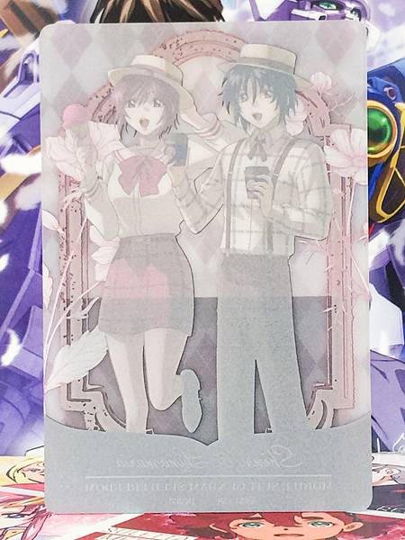 Shin & Lunamaria Gundam SEED FREEDOM preppy style in Animate Card