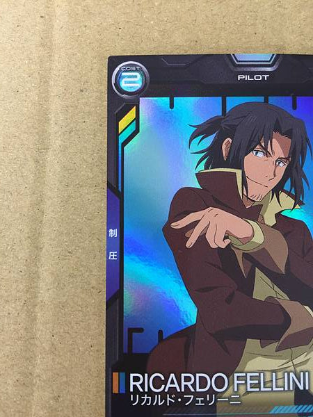 RICARDO FELLINI PR-047 Gundam Arsenal Tarjeta Base Construcción Luchadores