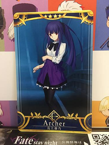 Asagami Fujino Stage 3 Archer Star 4 FGO Fate Grand Order Arcade Mint Card