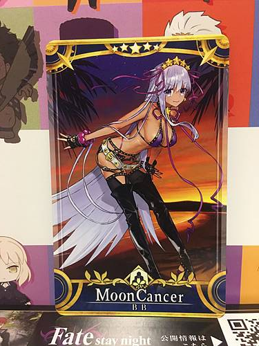 BB Stage 3 Moon Cancer Star 5 FGO Fate Grand Order Arcade Mint Card