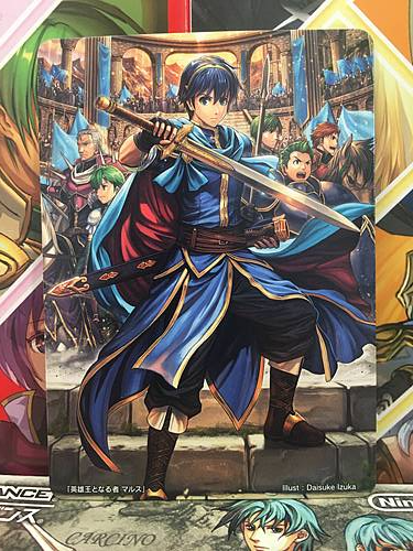 Marth Fire Emblem 0 Cipher Mint Marker Card Part 6 Mystery of FE