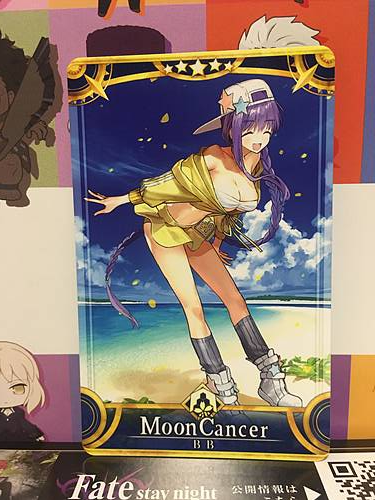 BB Stage 1 Moon Cancer Star 5 FGO Fate Grand Order Arcade Mint Card