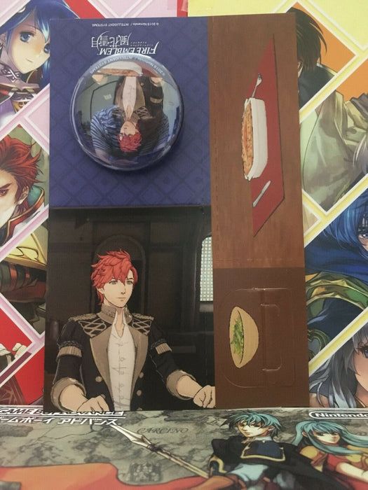 Sylvain FE Expo ? Lunch stand seat and Badge Fire Emblem Three Houses Heroes