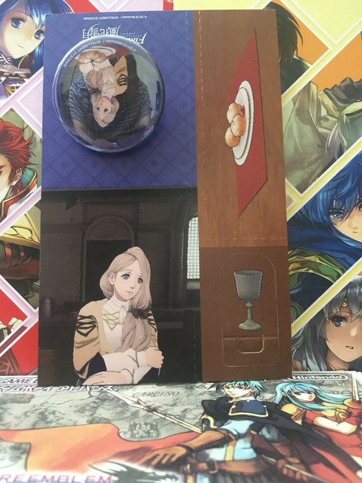 Mercedes FE Expo ? Lunch stand seat and Badge Fire Emblem Three Houses Heroes