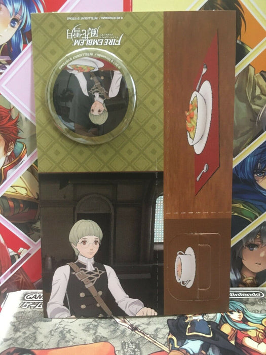 Ignatz FE Expo 2 Lunch stand seat and Badge Fire Emblem Three Houses Heroes