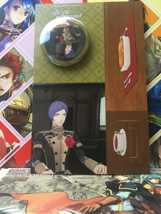 Lorenz FE Expo ? Lunch stand seat and Badge Fire Emblem Three Houses Heroes