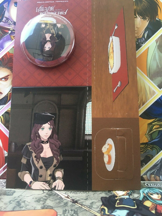 Dorothea FE Expo Lunch stand seat + Badge Fire Emblem Three Houses Hopes